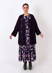 Berry  Tribe Cardy Coat  