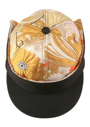 Gold Flower Obi Hat 